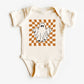 Checkered Ghost | Baby Graphic Short Sleeve Onesie