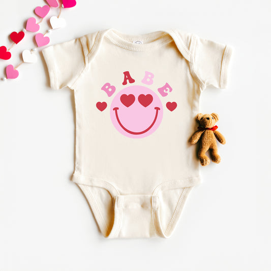 Babe Smile | Baby Graphic Short Sleeve Onesie