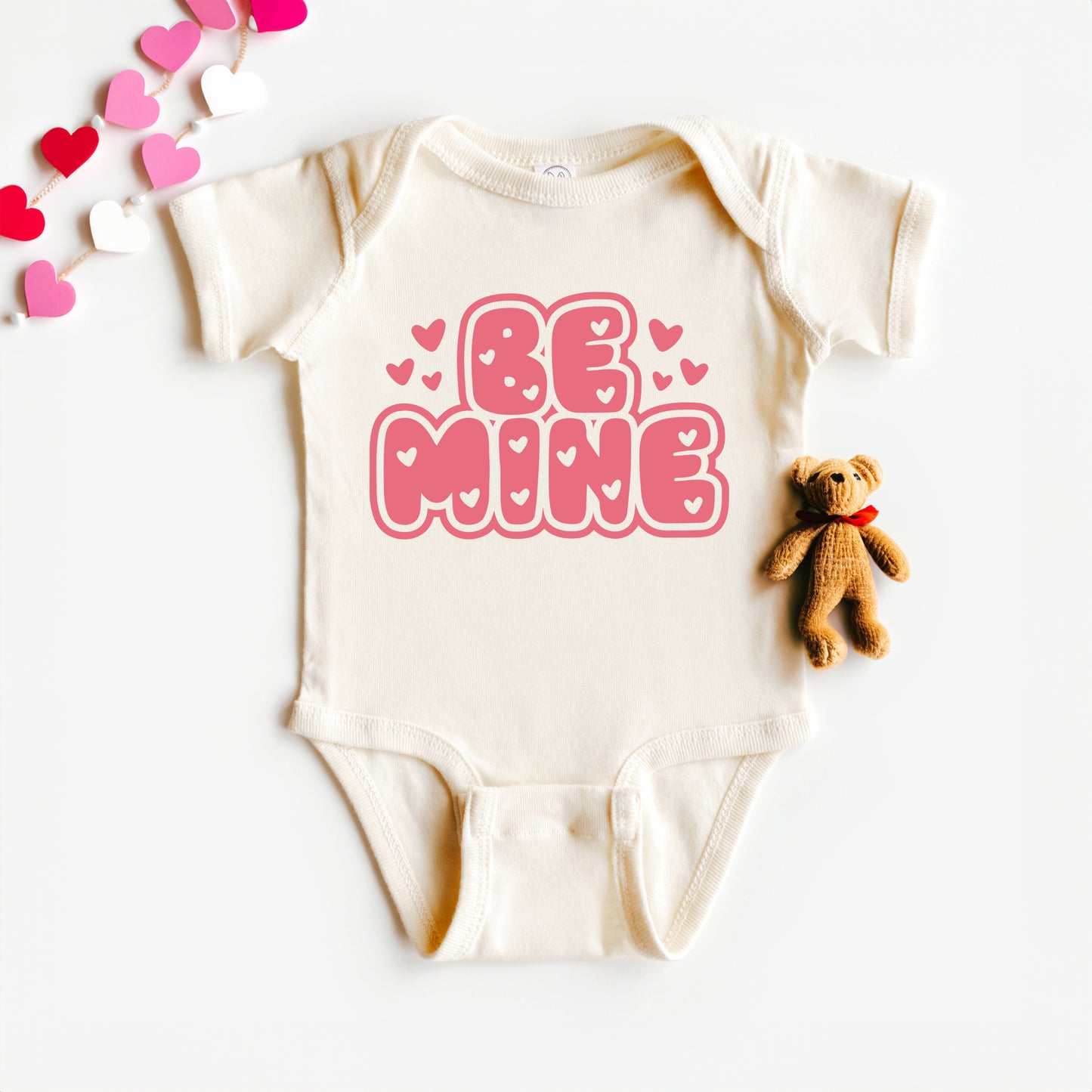 Be Mine Bubble | Baby Graphic Short Sleeve Onesie