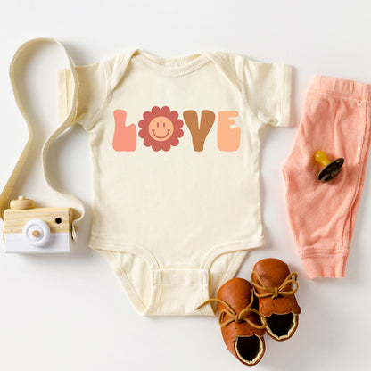 Love Daisy | Baby Graphic Short Sleeve Onesie