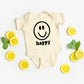 Happy Face | Baby Graphic Short Sleeve Onesie