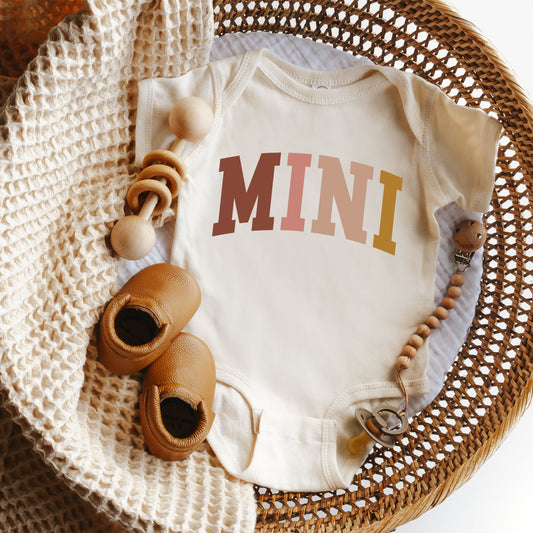 Mini Colored Arch | Baby Graphic Short Sleeve Onesie