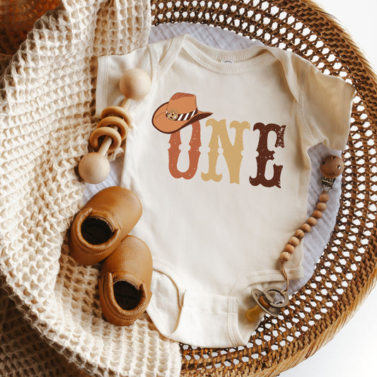 Western One | Baby Graphic Short Sleeve Onesie