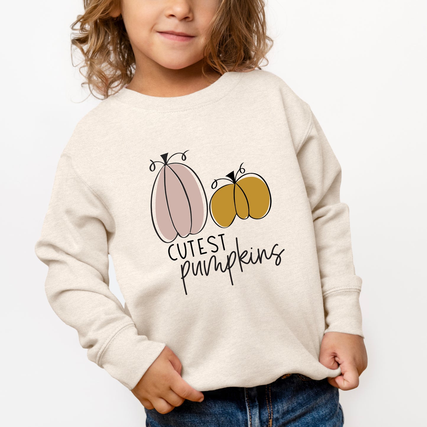 Cutest Pumpkins | Toddler Graphic Sweatshirt