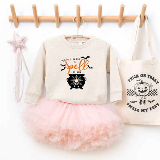 I'll Put A Spell On You Glitter | Toddler Graphic Sweatshirt