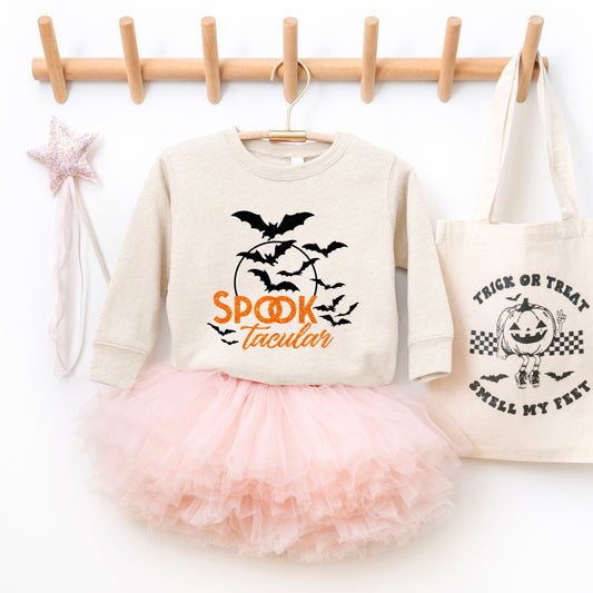 SpookTacular Glitter | Toddler Graphic Sweatshirt