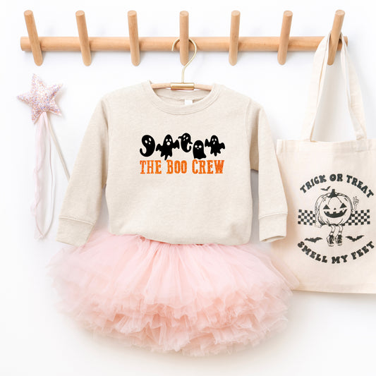 The Boo Crew Glitter | Toddler Graphic Sweatshirt