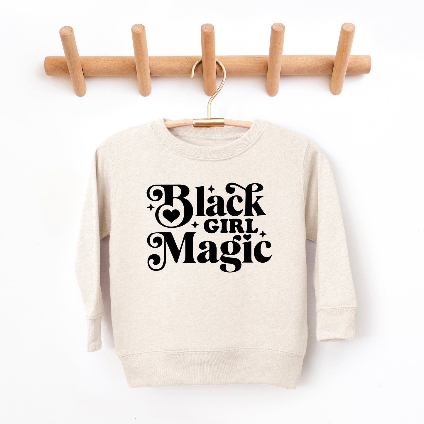 Black Girl Magic | Toddler Graphic Sweatshirt