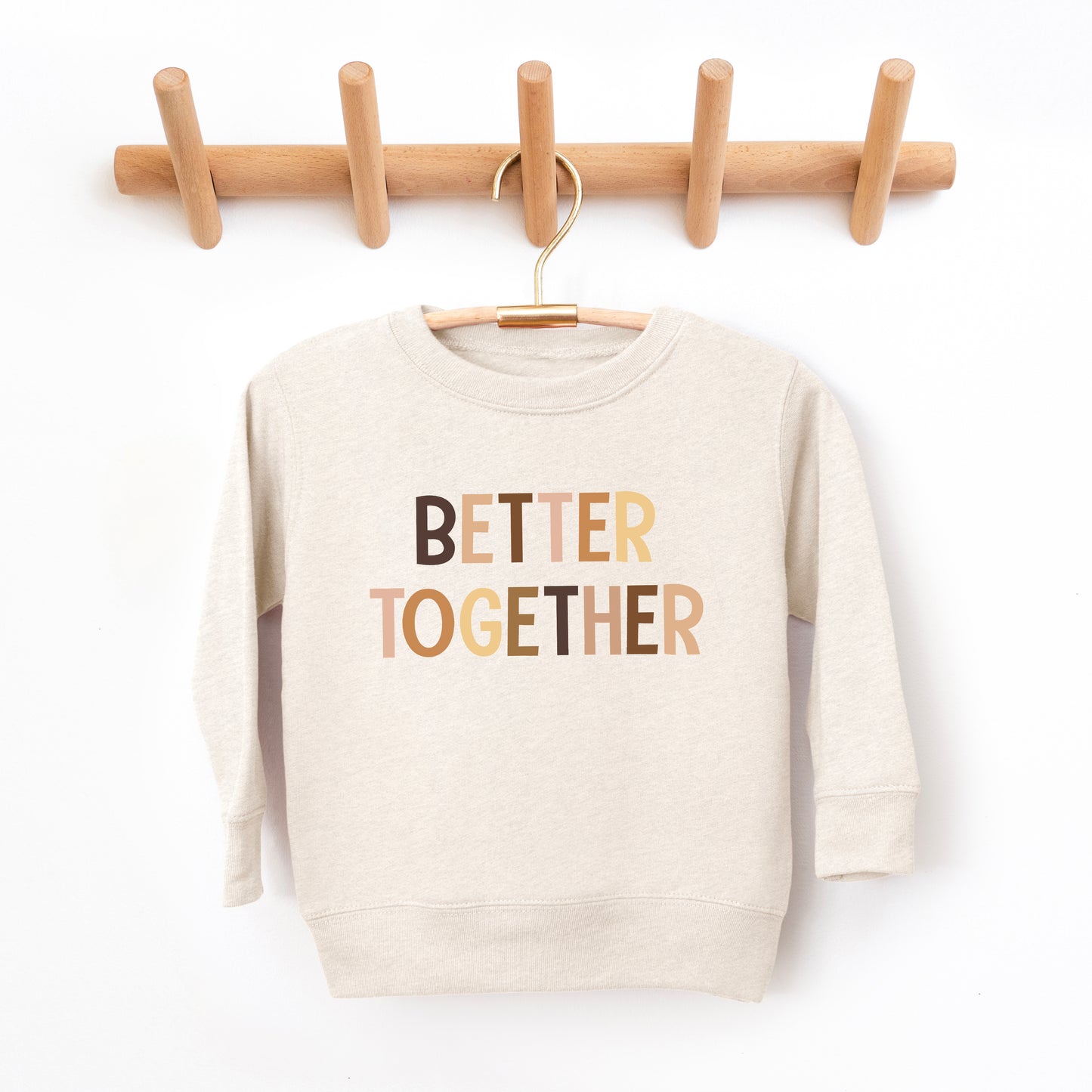 Better Together Equality | Toddler Graphic Sweatshirt