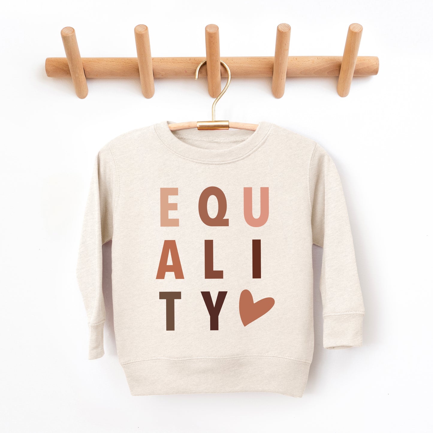 Equality Heart | Toddler Graphic Sweatshirt