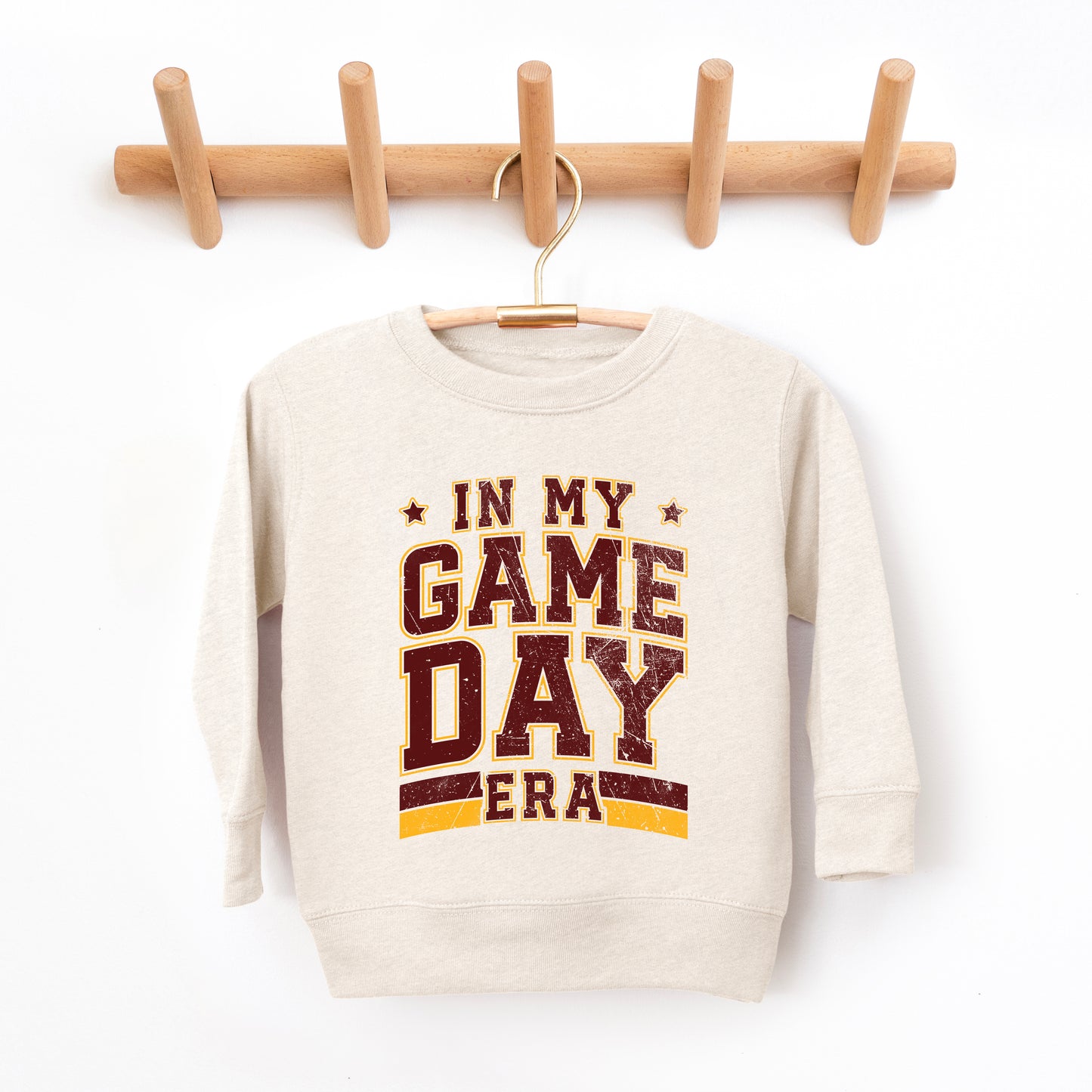 In My Game Day Era - Maroon | Youth Ultra-Soft Graphic Sweatshirt