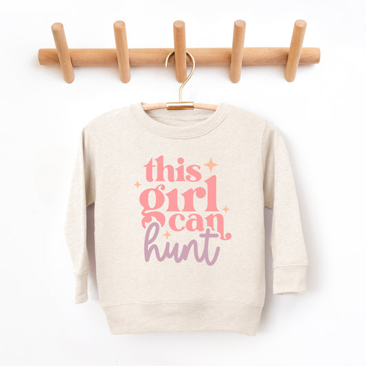 This Girl Can Hunt | Toddler Graphic Sweatshirt