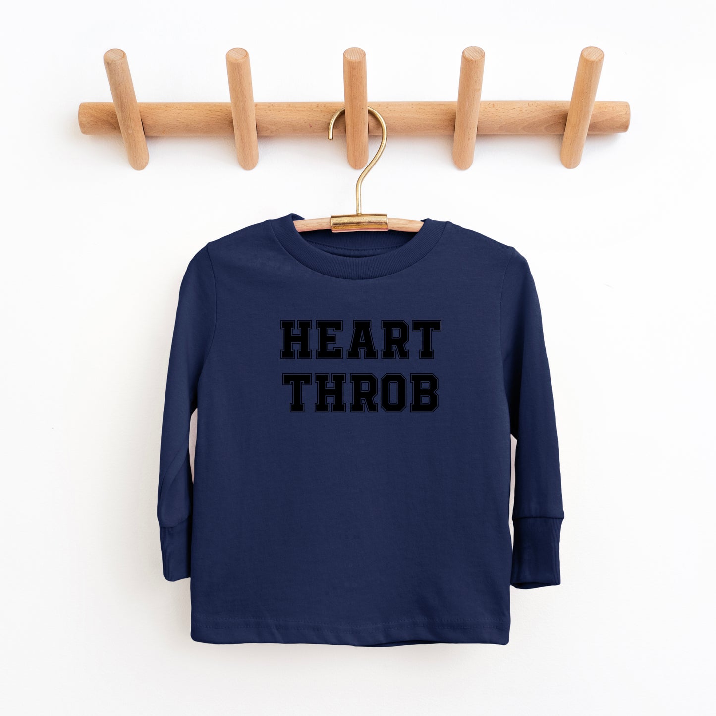 Heart Throb | Toddler Graphic Long Sleeve Tee