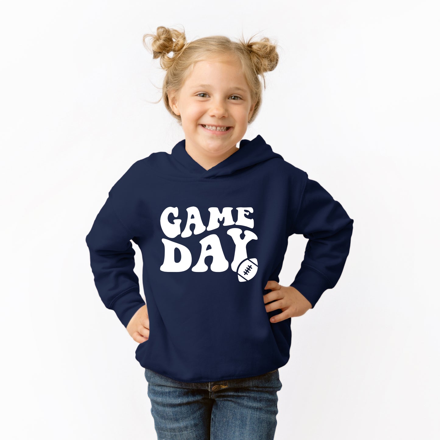 Game Day Football | Toddler Graphic Hoodie