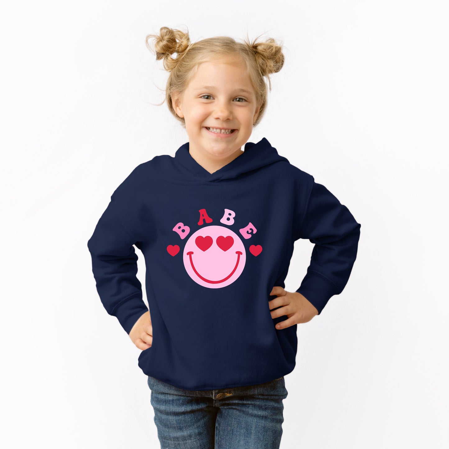 Babe Smile | Toddler Graphic Hoodie