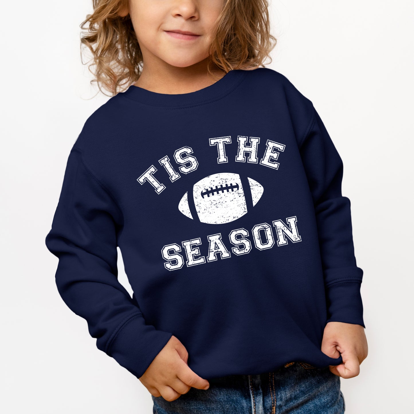 Tis The Season Football | Youth Ultra-Soft Graphic Sweatshirt