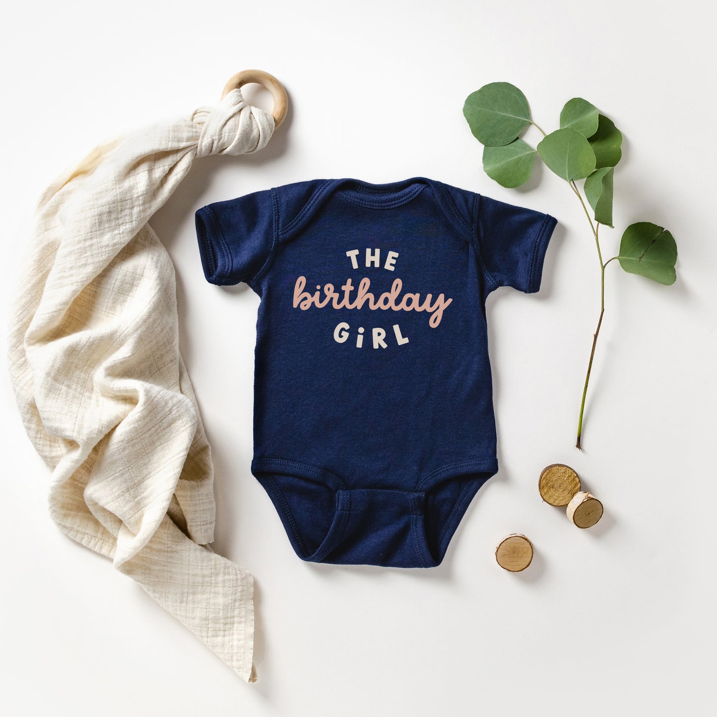 The Birthday Girl | Baby Graphic Short Sleeve Onesie