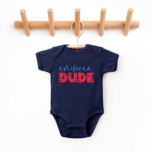 American Dude Pastel | Baby Graphic Short Sleeve Onesie