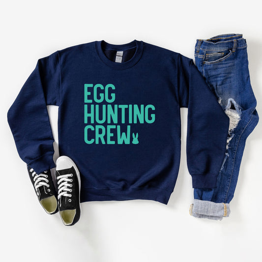 Egg Hunting Crew Bunny | Youth Graphic Sweatshirt