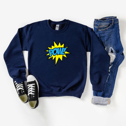 Comic Pow | Youth Graphic Sweatshirt