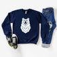 Bear Head | Youth Graphic Sweatshirt