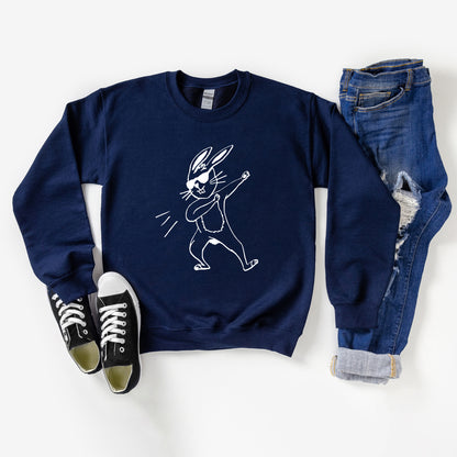 Dabbing Bunny | Youth Graphic Sweatshirt