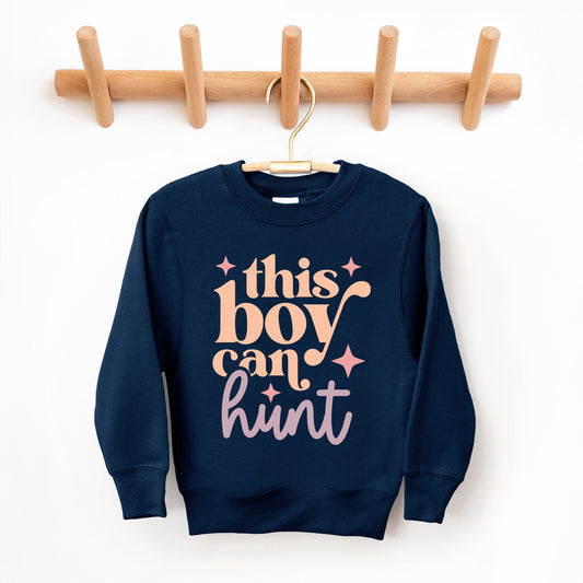 This Boy Can Hunt | Youth Graphic Sweatshirt