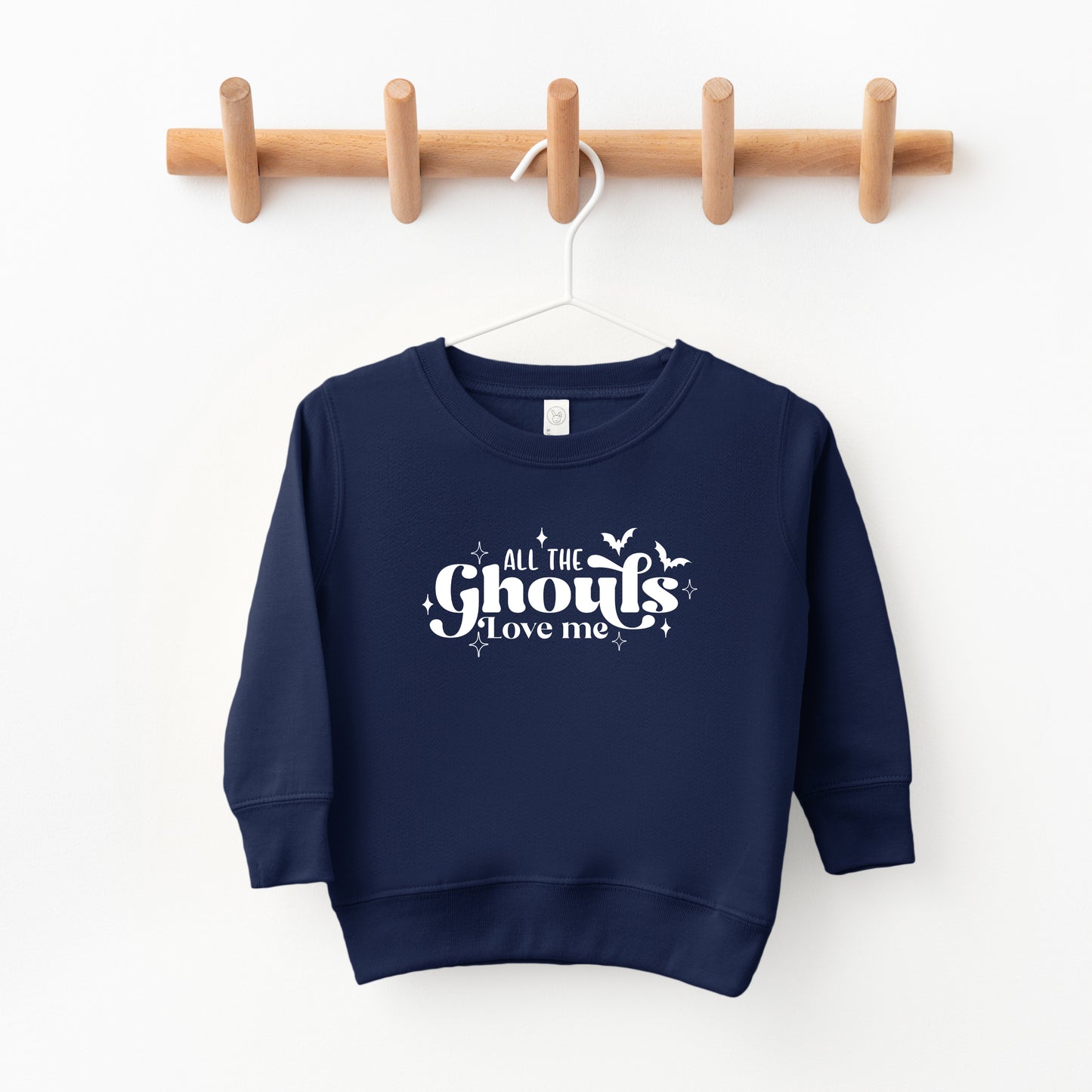 All The Ghouls Love Me Diamonds | Toddler Graphic Sweatshirt