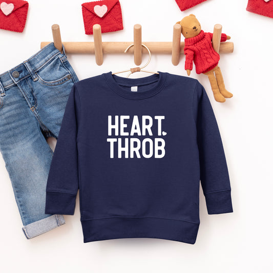 Heart Throb Small Heart | Toddler Graphic Sweatshirt