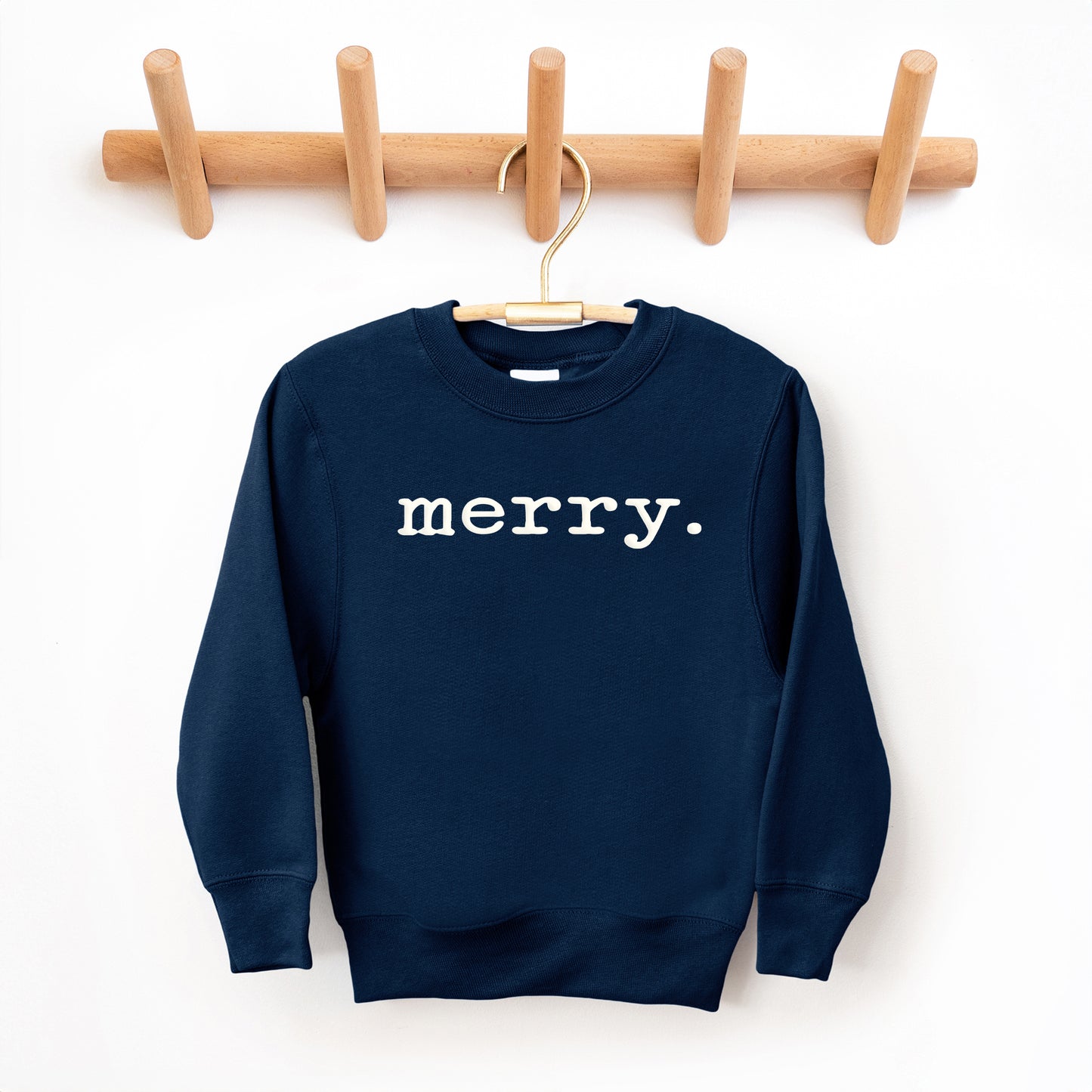 Merry Puff Print | Youth Graphic Sweatshirt