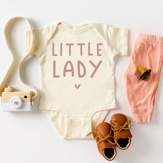 Little Lady | Baby Graphic Short Sleeve Onesie