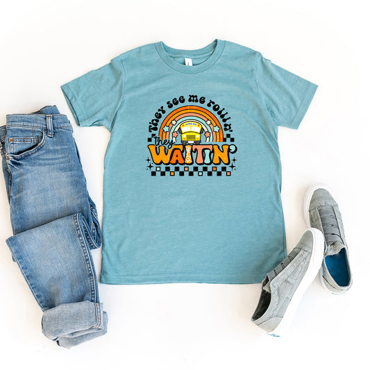 They See Me Rollin' Rainbow | Youth Graphic Short Sleeve Tee