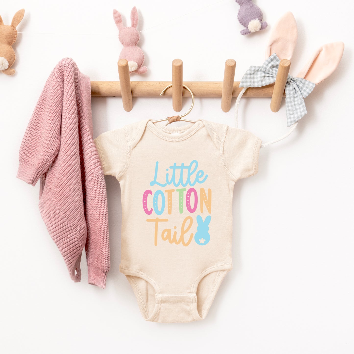 Little Cotton Tail | Baby Graphic Short Sleeve Onesie