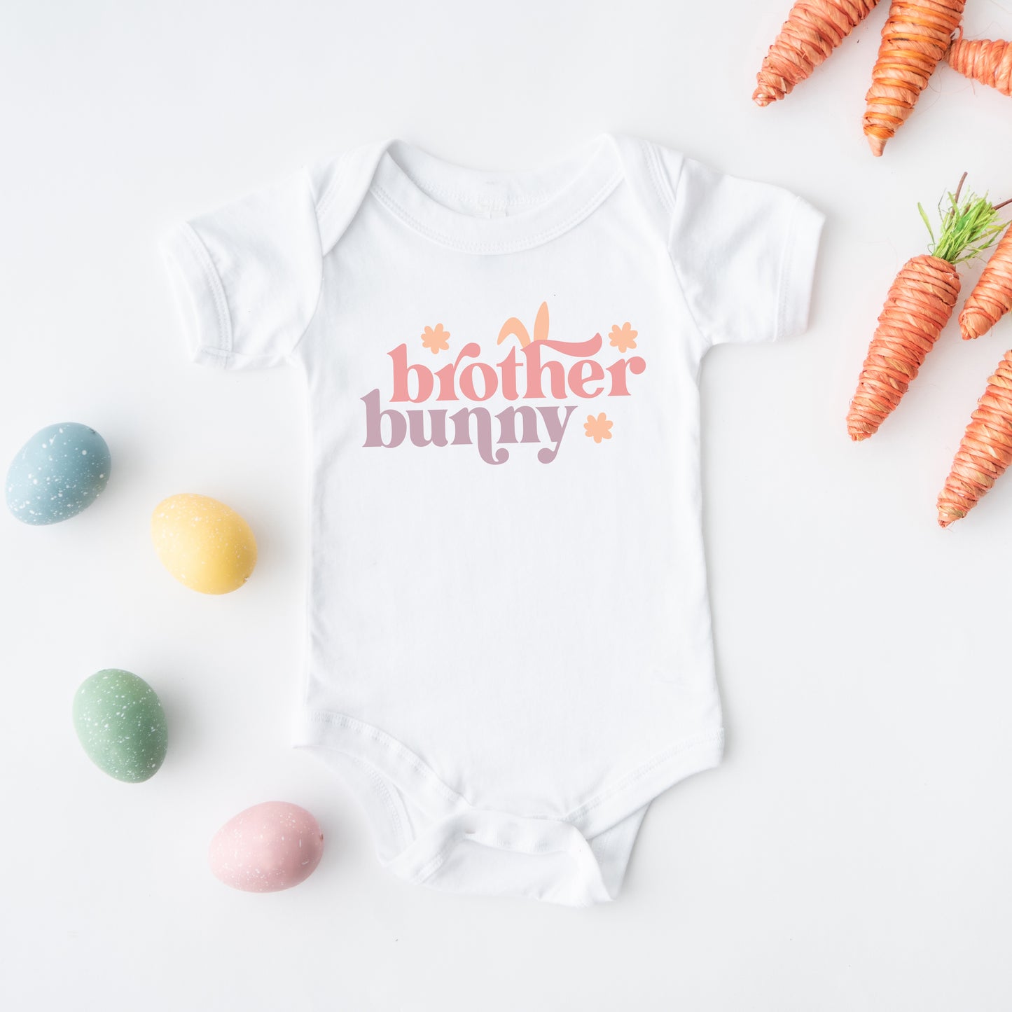 Brother Bunny | Baby Graphic Short Sleeve Onesie