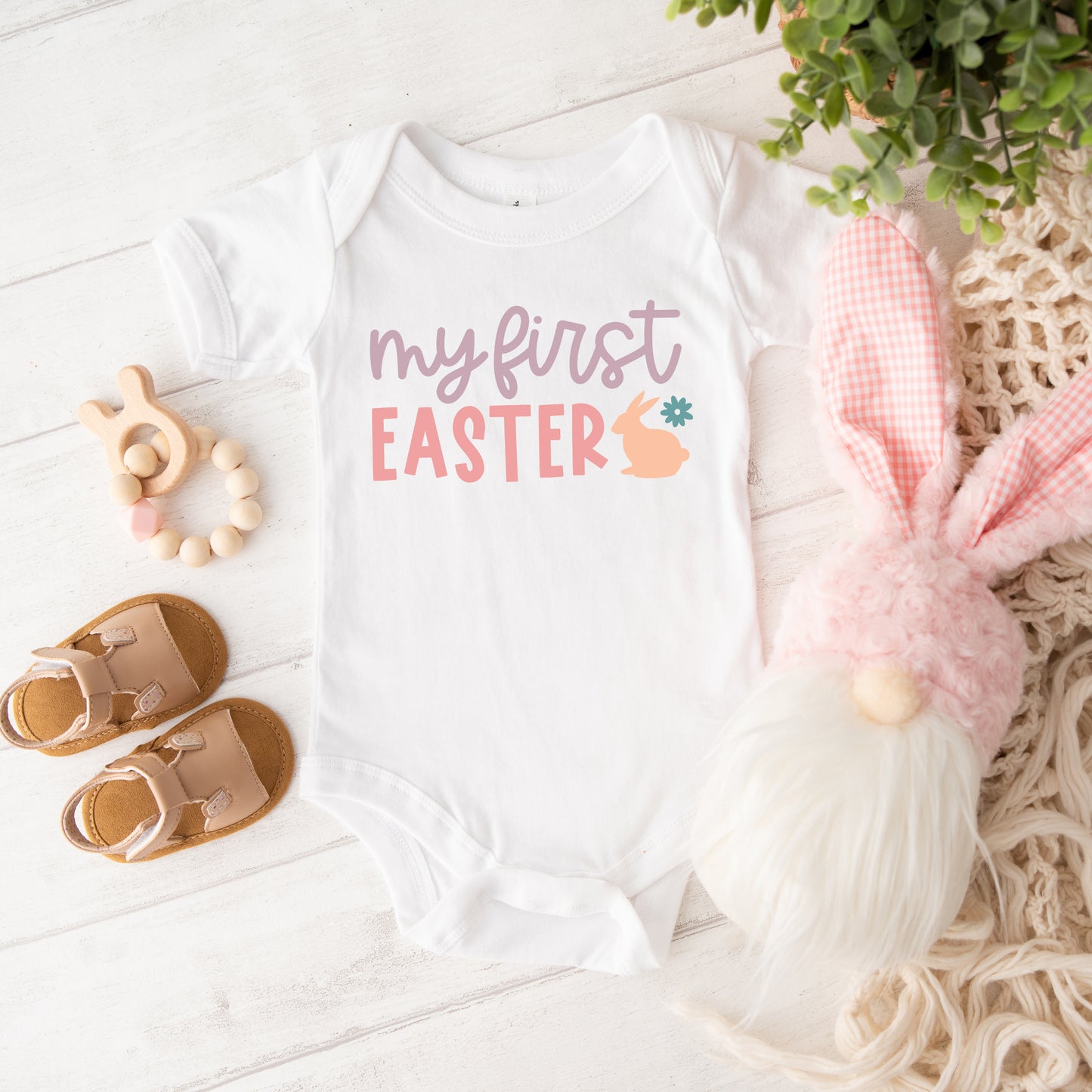 My First Easter Bunny | Baby Graphic Short Sleeve Onesie