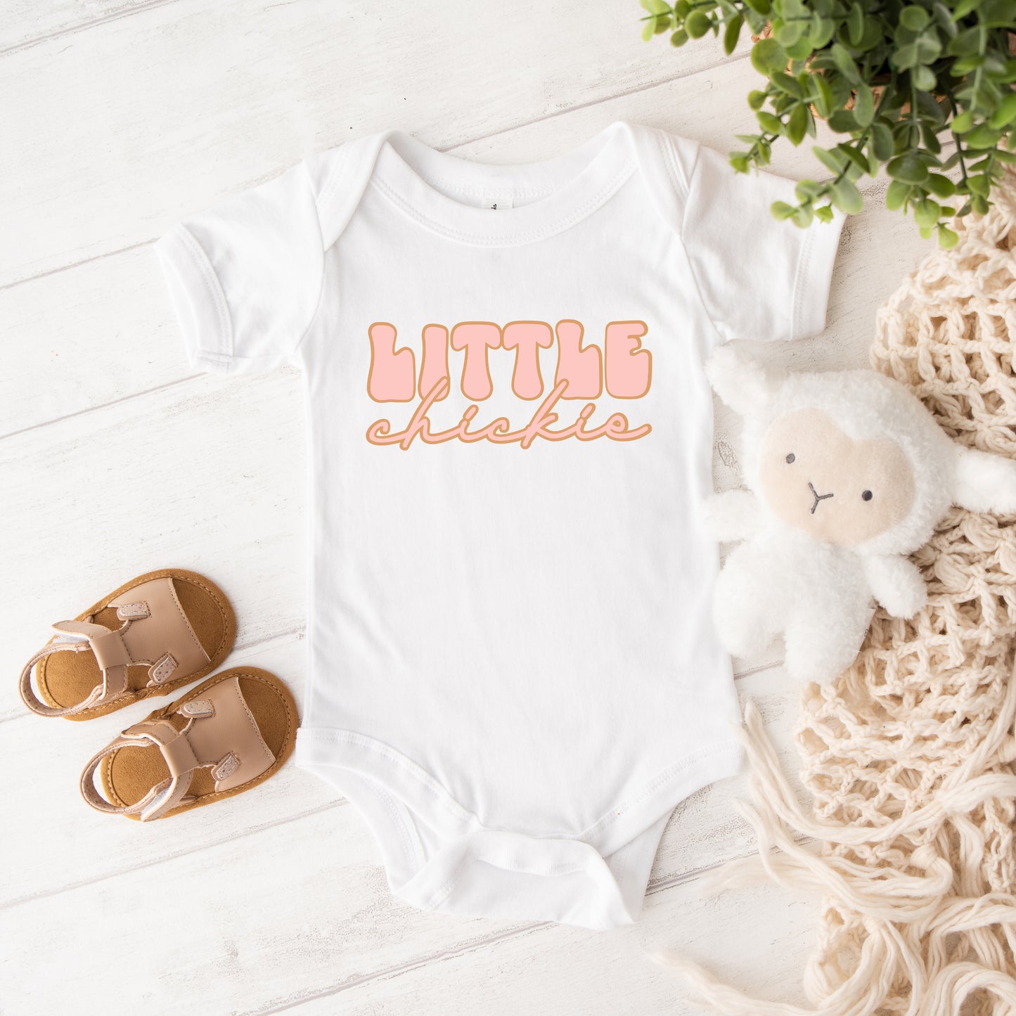 Little Chickie | Baby Graphic Short Sleeve Onesie