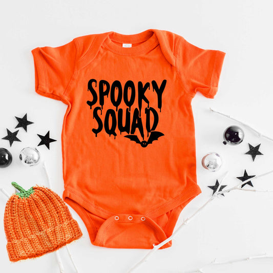 Spooky Squad Bat | Baby Graphic Short Sleeve Onesie