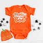 Mama Is My Boo Ghost | Baby Graphic Short Sleeve Onesie