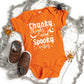 Chunky Thighs And Spooky Vibes | Baby Graphic Short Sleeve Onesie