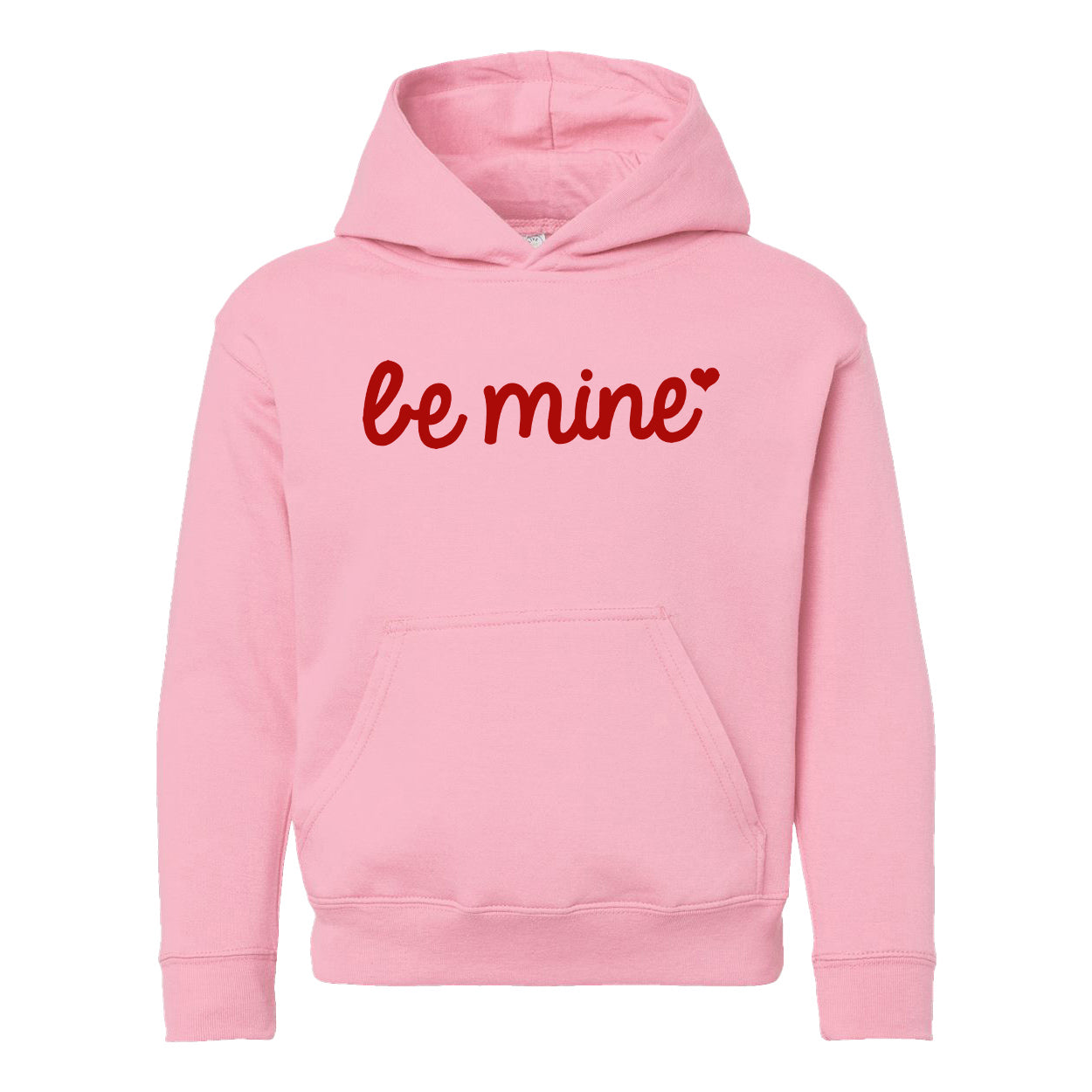 Be Mine Cursive Heart | Youth Graphic Hoodie