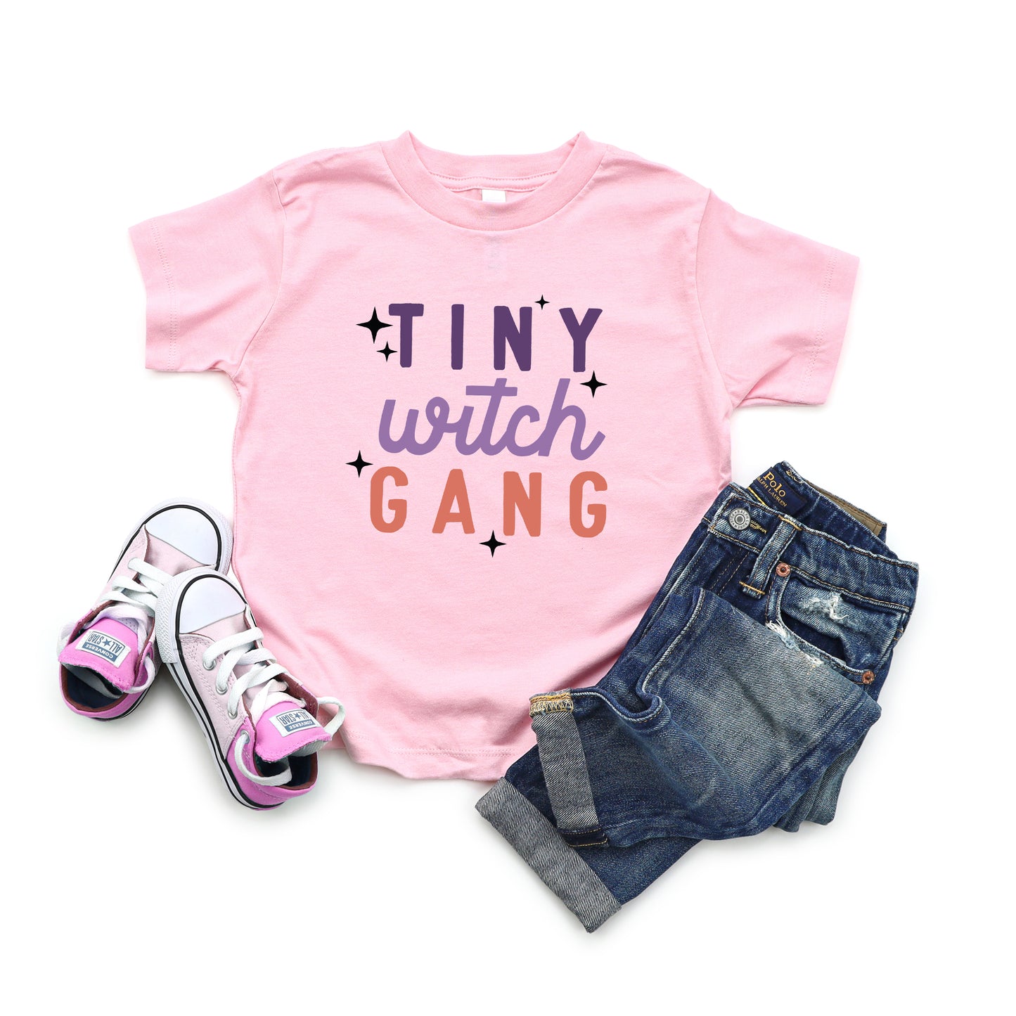 Tiny Witch Gang | Youth Graphic Short Sleeve Tee