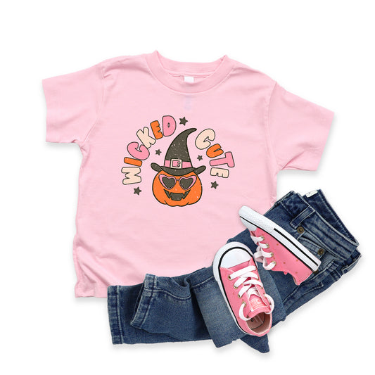 Wicked Cute Pumpkin | Toddler Graphic Short Sleeve Tee