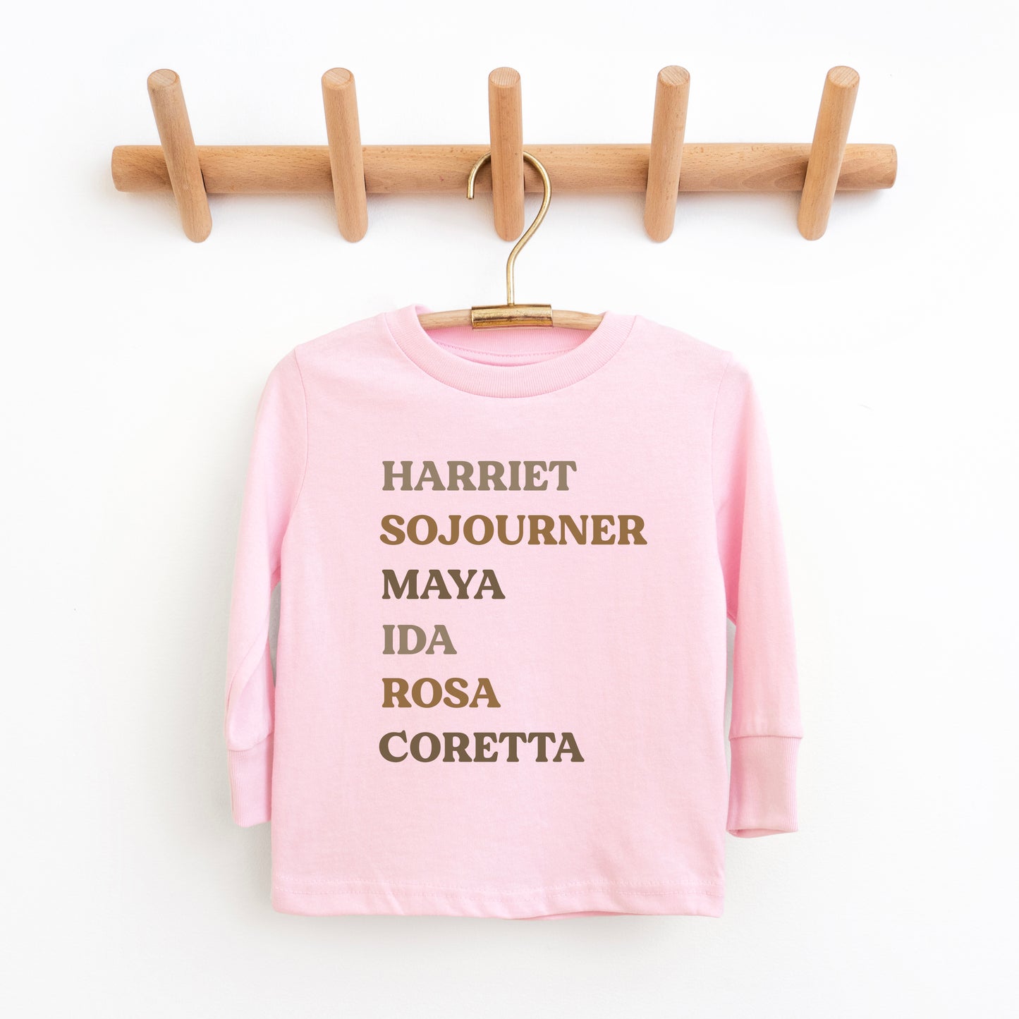 Black History Women | Toddler Graphic Long Sleeve Tee