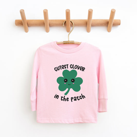 Cutest Clover | Toddler Graphic Long Sleeve Tee