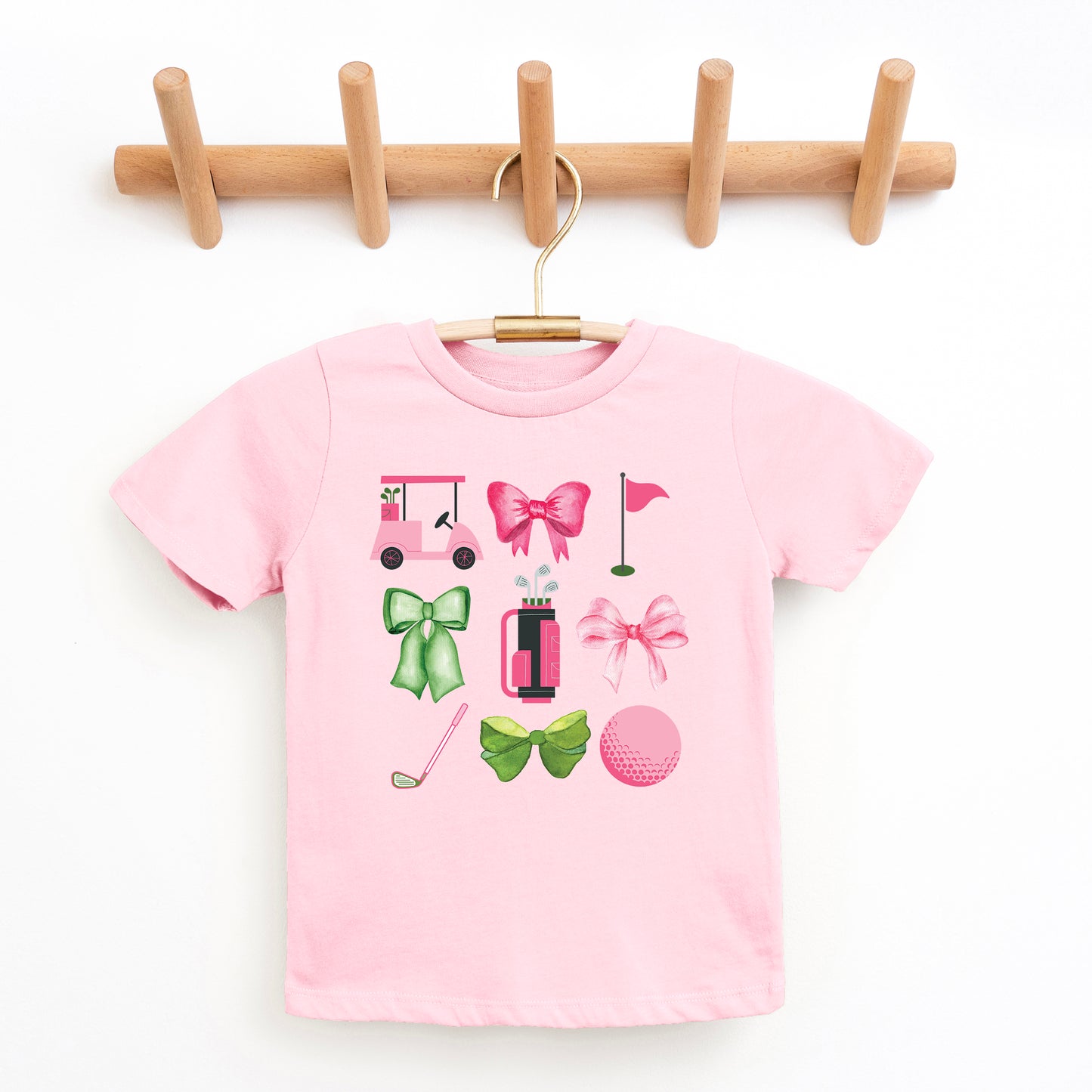 Golf Icons Coquette | Youth Graphic Short Sleeve Tee