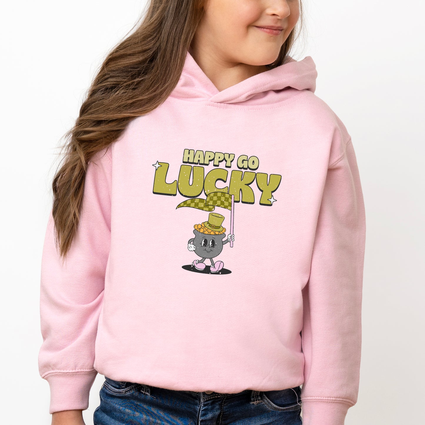 Happy Go Lucky Pot of Gold | Toddler Graphic Hoodie