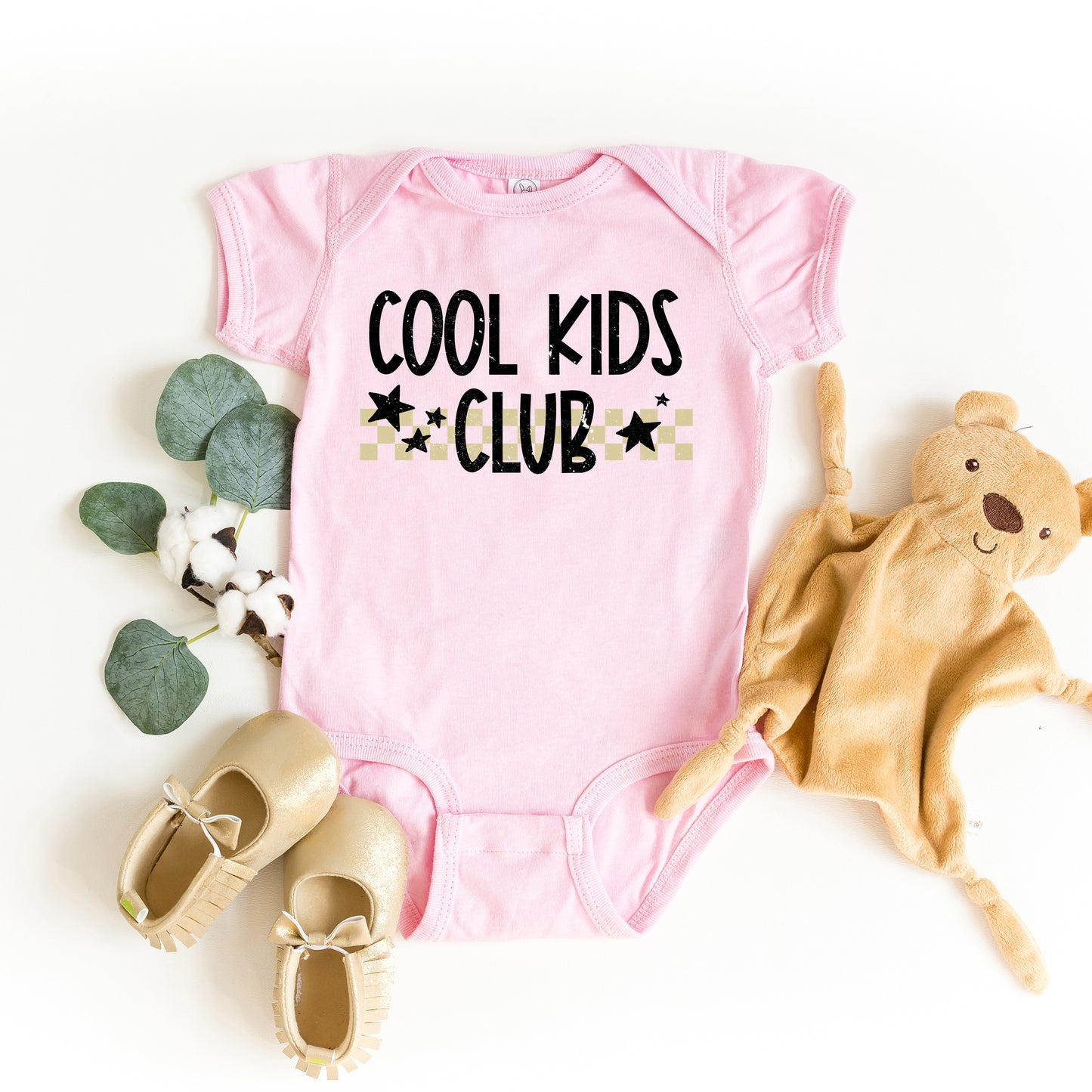 Cool Kids Club | Baby Graphic Short Sleeve Onesie