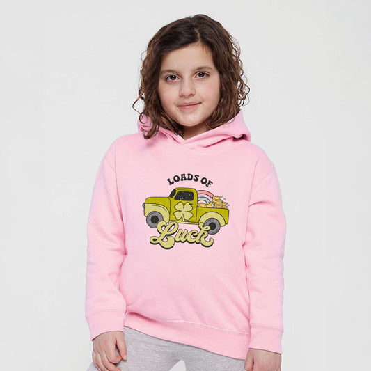 Loads of Luck Retro Truck | Toddler Graphic Hoodie