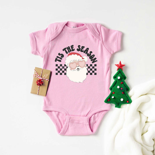 Tis The Season Santa | Baby Graphic Short Sleeve Onesie