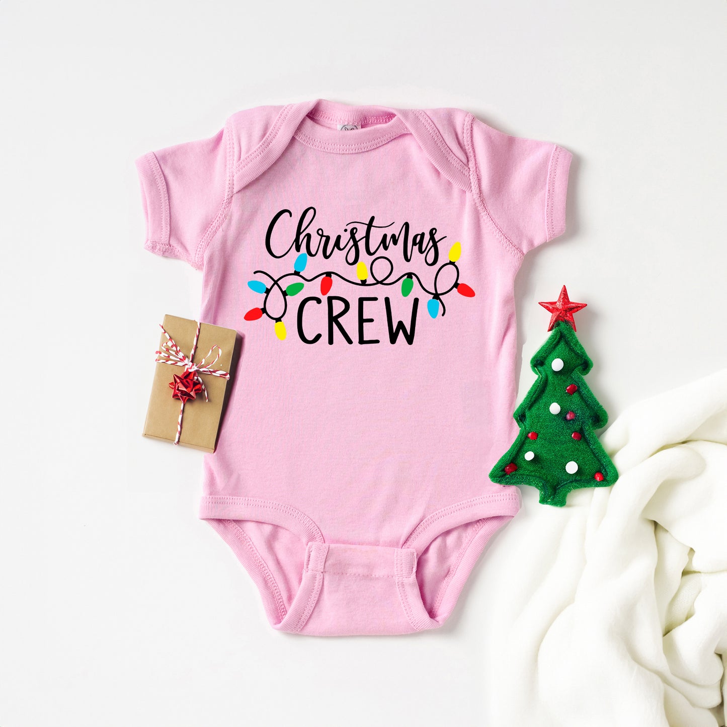 Christmas Crew | Baby Graphic Short Sleeve Onesie